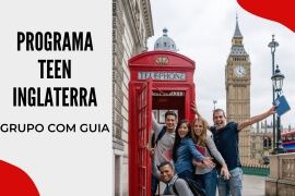 Inglaterra - Grupo com Guia - Londres + Paris - Janeiro 2026